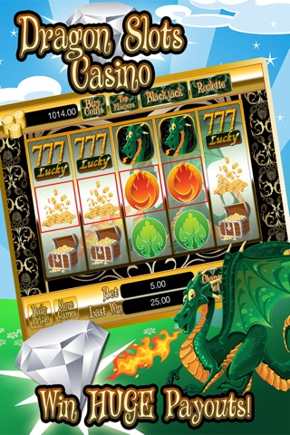 Dragon Slots 777 Casino - Slot Machine Game HD screenshot 3
