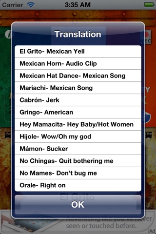 Pocket Mexican Free screenshot 2