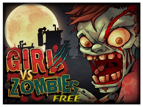 Girl vs Zombies HD Free screenshot 4