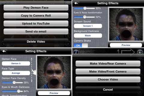 Demon Face screenshot 4