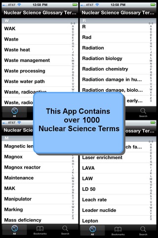 Nuclear Science Glossary Terms screenshot 4