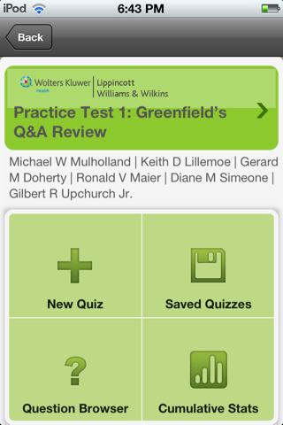 Lippincott’s Surgical Review Library screenshot 2
