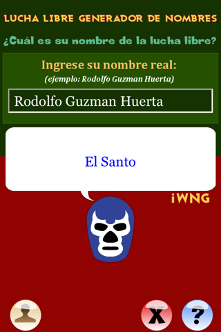 Lucha Libre - Libre - Generador de Nombres screenshot 2