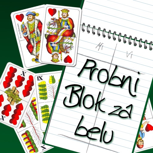 Probni blok za belu