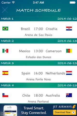 Football Brazil World Tour 2014 screenshot 3