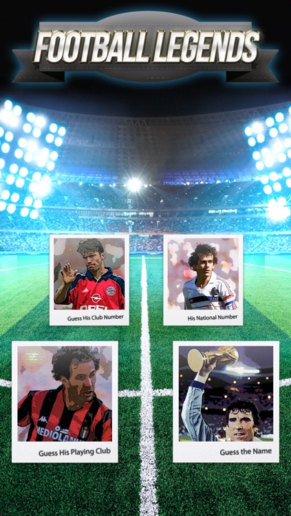 Football Legends - Soccer Player Trivia and Football Quiz