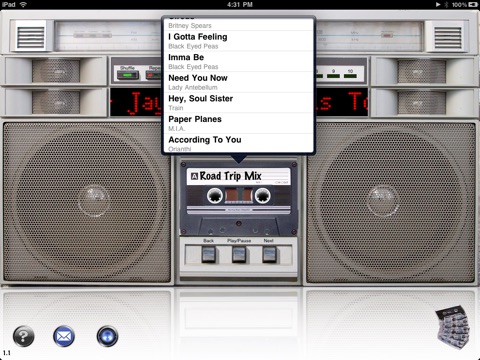 Boombox for iPad screenshot 2