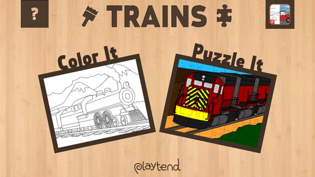 Color It Puzzle It: Trains Lite(圖1)-速報App