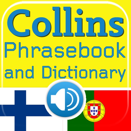 Collins Finnish<->Portuguese Phrasebook & Dictionary with Audio icon