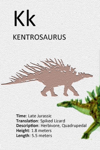 26 Card Series - Alphabet - Dinosaurs screenshot 3