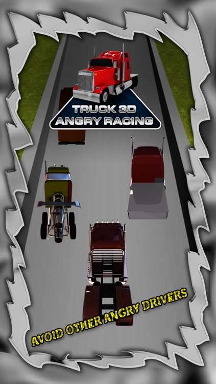 Truck 3D Angry Racing - The monsters road rage game Free