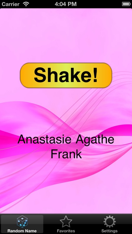 Name Shake