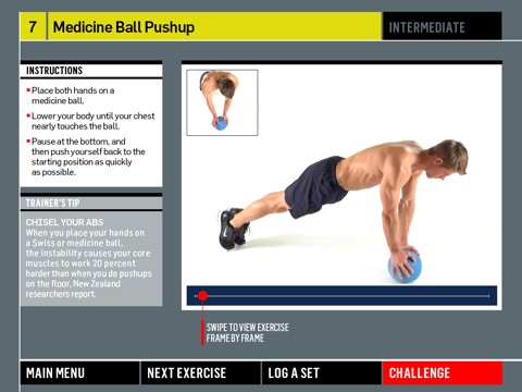 Men's Health Pushup Challenge screenshot 2