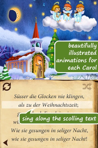 Uber Christmas Carols (German) | sing along screenshot 2