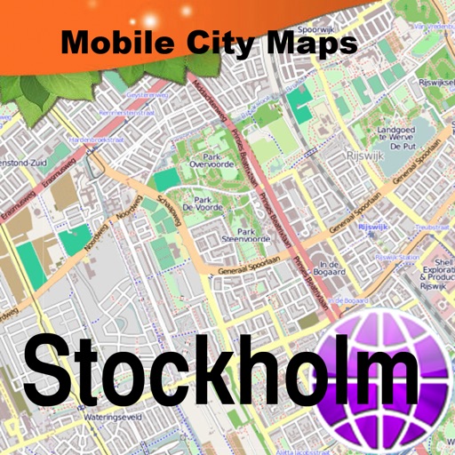 Map of Stockholm