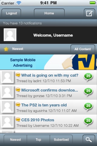 Clickteam Community Forum screenshot 4