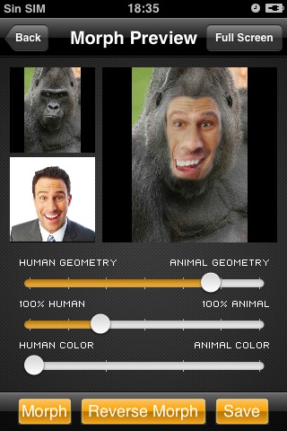 Morphing-Animal Free Version screenshot 3