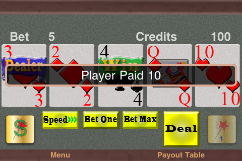 TouchPlay Bonus Poker Video Poker screenshot 3