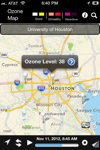 OzoneMap screenshot 3