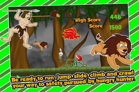 Jungle - Run Lion Lite screenshot 2