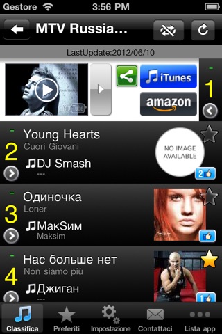 Russia Hits! - Get The Newest Russian music charts! screenshot 2