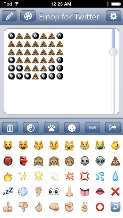 Emoji for Twitter - Make Long Tweet With Characters Symbols Emoticons Keyboard Pro