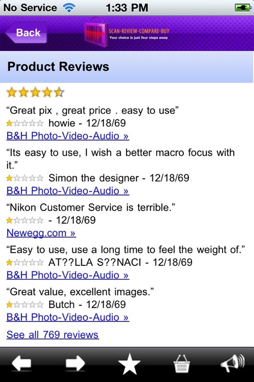 Scan-Review-Compare-Buy (Lite) - Shopping Barcode Scanner/Reader screenshot-4