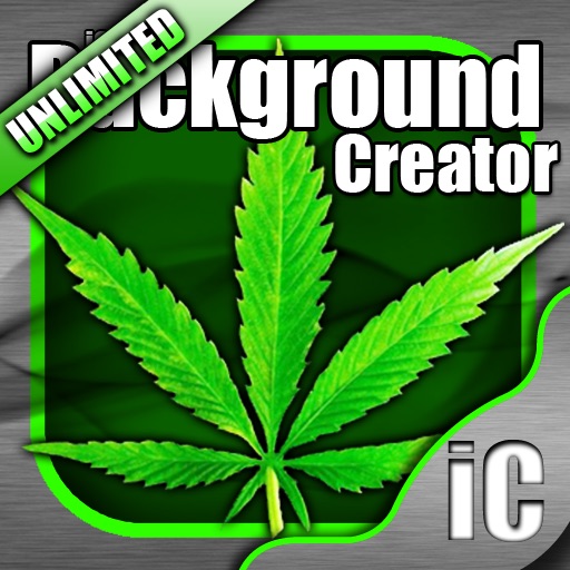 iCreate – Weed! UNLIMITED Backgrounds-Shelves-App Frames icon