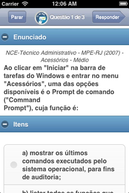 TáNaMão Concursos e Simulados Free screenshot-3