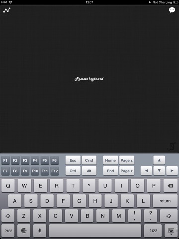 Скриншот из Remote Keyboard+ Pro (Wireless Keyboard & Trackpad)