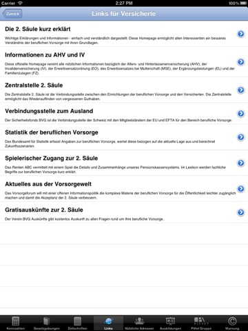 iBVG für iPad screenshot 4