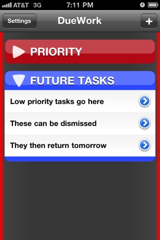 DueWork - To-Do List / Task Prioritizer screenshot 2