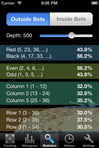 Roulette Analytics screenshot 4