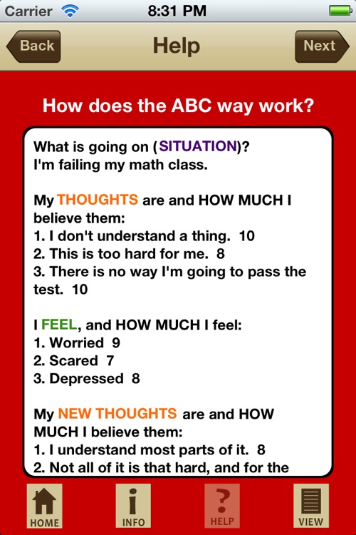 teen CBT*ABC way