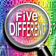 Activities of Five Differences? ∞