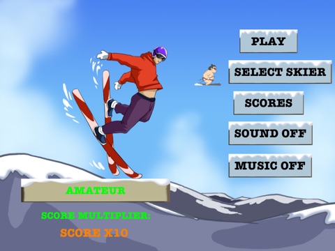 Crazy Little Skier HD screenshot 4