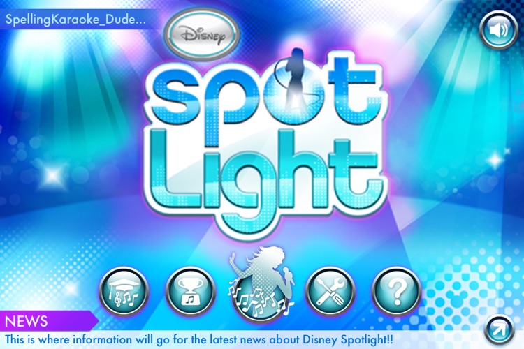 Disney Spotlight Karaoke