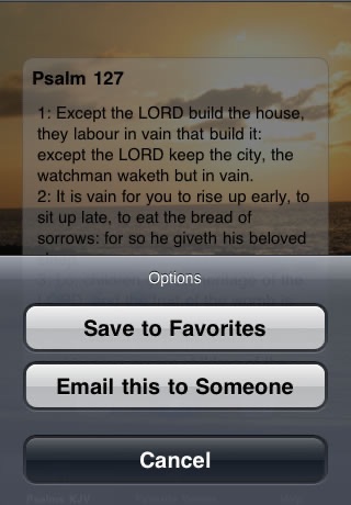 Psalms KJV screenshot 3