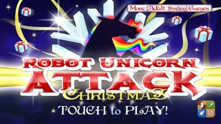 Robot Unicorn Attack Christmas Edition Screenshot 1