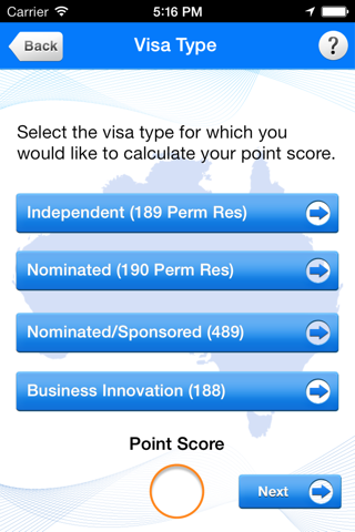 VISA POINTS screenshot 3