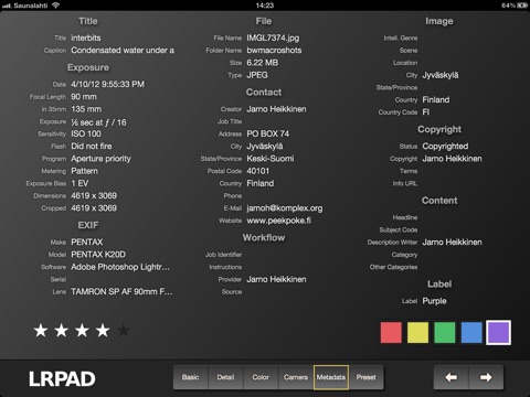 LRPAD screenshot 4