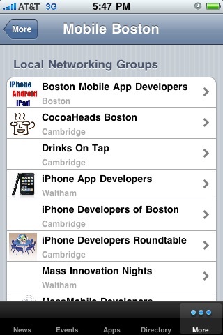 Mobile Boston screenshot 2