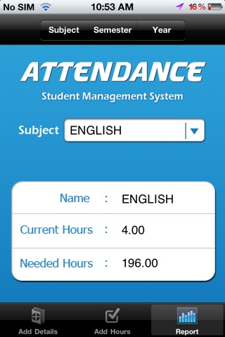 MarkAttendance screenshot 4