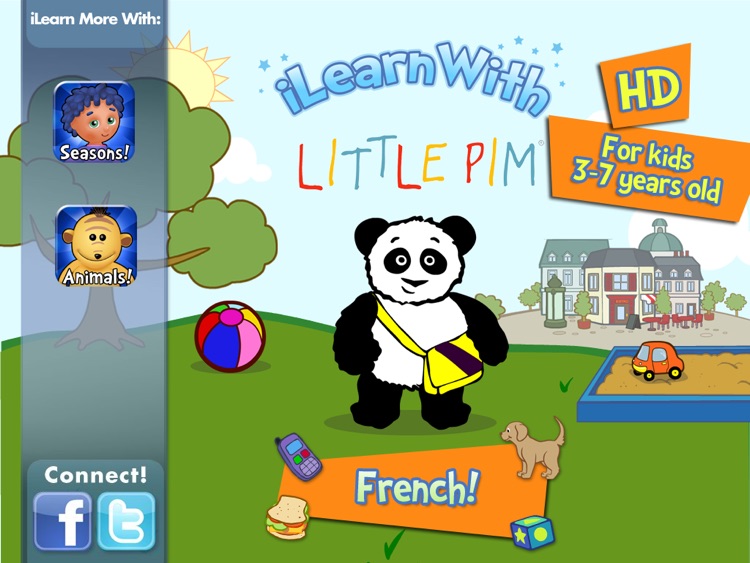 i Learn with Little Pim: French! HD - Best educational kids' early language fun learning games for children in preschool and kindergarten