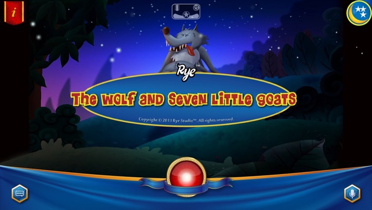 RyeBooks: The Wolf and Seven Little Goats- by Rye Studio™