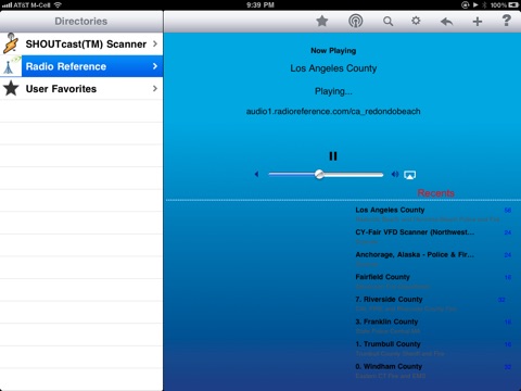 Scanner Radio - iPad Edition screenshot 2