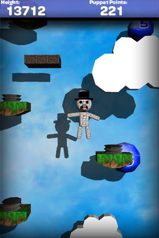 Puppet Jump 3D Lite (bluetooth + internet multiplayer) screenshot 3