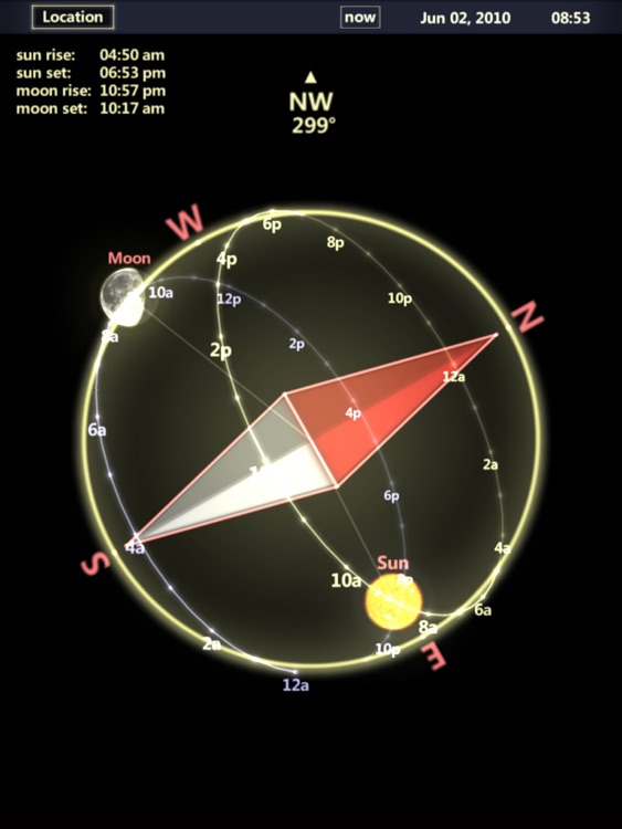 3D Sun&Moon Compass HD
