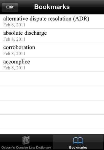 Osborn's Concise Law Dictionary screenshot 3