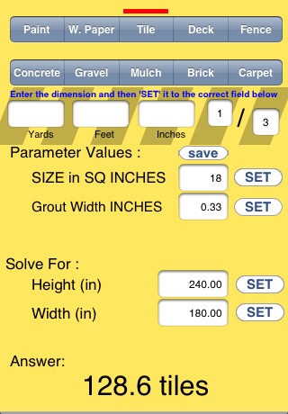 Home Improvement Calculator screenshot 2